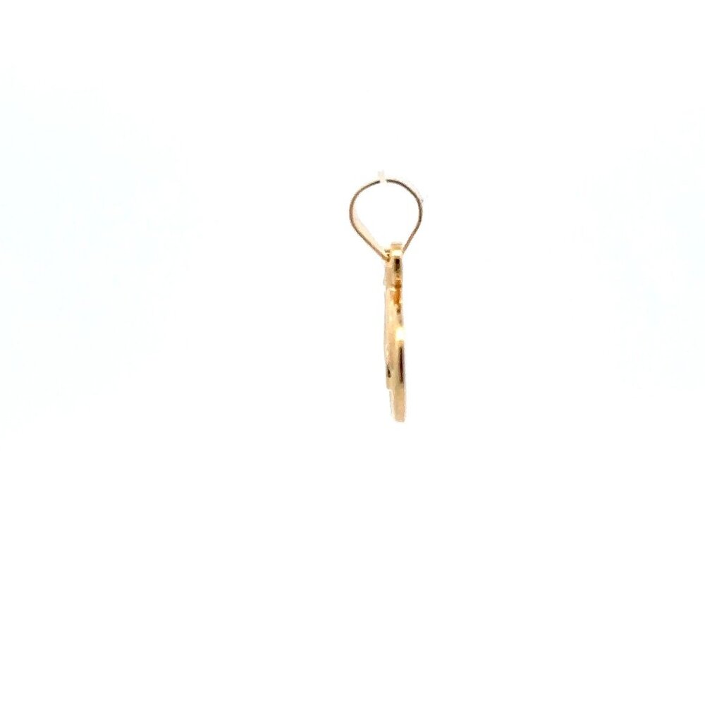 18K Gold Pendant Bicycle 1.90grams - Picture 13 of 14